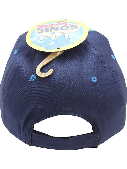 Sega Kids' Hat Jockey Fabric Sonic Navy Blue