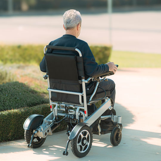 Mobiak Voyager Electric Wheelchair 12" Folding Electric wheelchair / Folding wheelchair 43cm 0811316