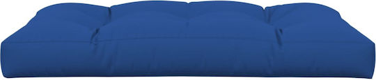vidaXL Palette Bench Cushion Blue Royal 80x120cm
