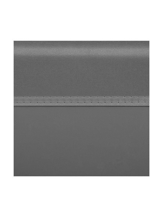 Perna Swing Cushion De Grădină Cu Spătar Din Pânză Gri 90x110cm