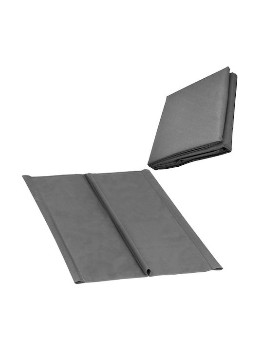 Perna Swing Cushion De Grădină Cu Spătar Din Pânză Gri 90x110cm