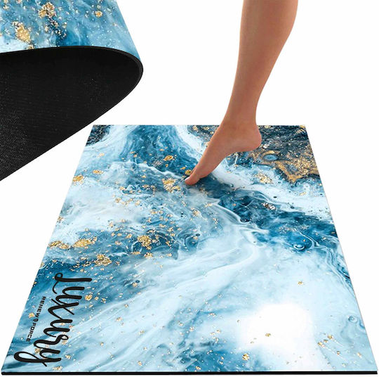 Antiderapant Covoraș de Baie NE-BAT-MAT-02-BLUE Ocean Pattern