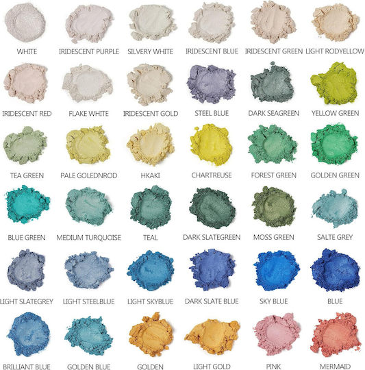 Set de Pigmenți Mici 108 Culori 36 Culori Originale 10g 36 Culori Pastel 10g 36 Pudre Fine de Sclipici 20g Pudră de Pigmenți Epoxy Rășină Machiaj Săpun Lac de Unghii Lumânări Slime