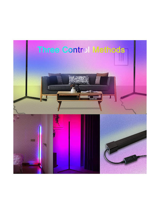 Lighting Lampa de podea LED Î156cm. cu Lumină RGB