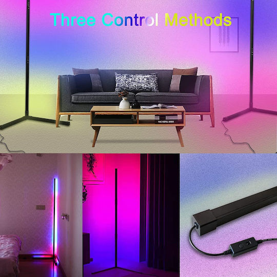 Lighting Lampa de podea LED Î156cm. cu Lumină RGB