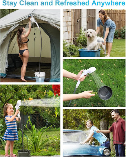 Duș Cu Baterie Pentru Camping