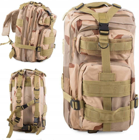Rucsac Camuflaj Tactic Cracos 43x25x24 Cm Militar Maro Pentru Drumeții Outdoor Cu Mai Multe Compartimente