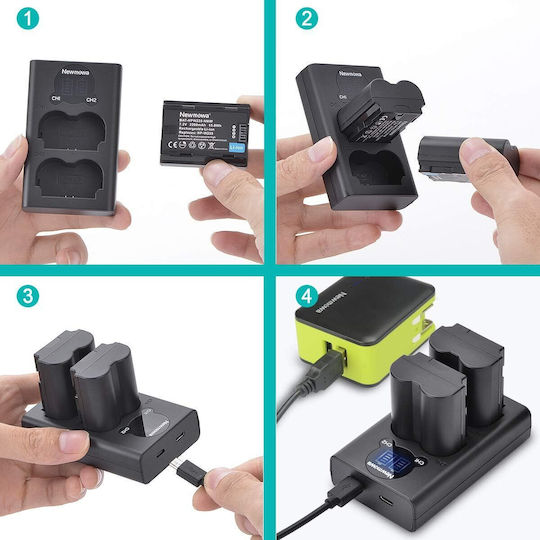 Battery Charger Compatible with Fujifilm