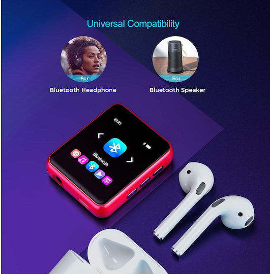 MP3 плейър (32GB) с Екран 1.8" Червен X00112DK81