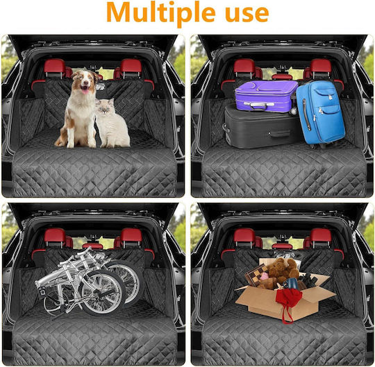 Capacul Portbagajului Mașinii Protecție Transport Animale Câini Pisici Universal Spații De Depozitare Impermeabil Rezistent La Zgârieturi Antiderapant Negru
