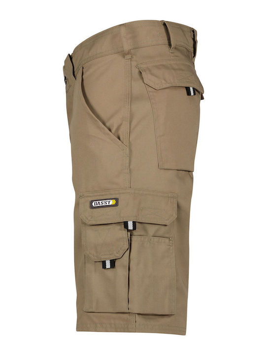 Dassy Workwear Bari Βερμούδα Εργασίας Μπεζ