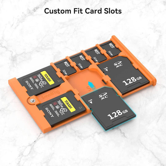Husă Rigidă 8 Locuri Pentru SD / microSD / CFexpress