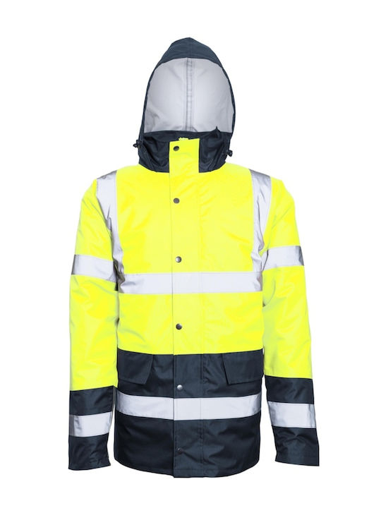 Active Gear Reflective Softshell Winter Waterproof Work Jacket Active Gear Reflective Softshell Winter Waterproof Work Jacket