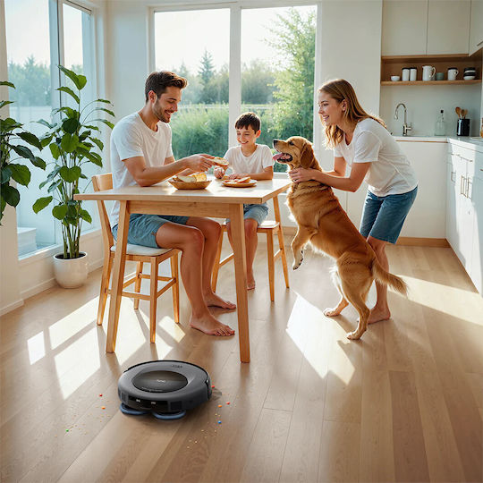 Eufy Omni C20 Σκούπα Ρομπότ με Χαρτογράφηση Laser & Απορρόφηση 7000Pa Μαύρη