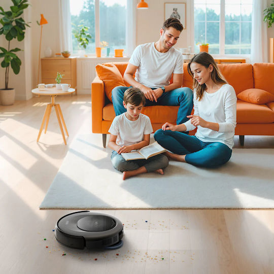 Eufy Omni C20 Σκούπα Ρομπότ με Χαρτογράφηση Laser & Απορρόφηση 7000Pa Μαύρη