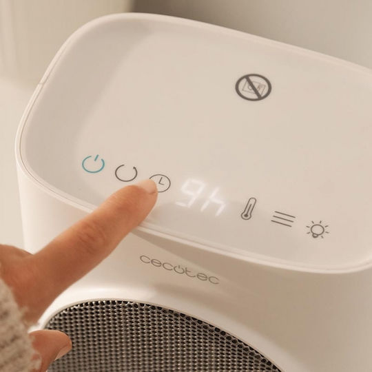 Cecotec Readywarm 1570 Max Κεραμικό Αερόθερμο Δωματίου Δαπέδου Λευκό 1500W