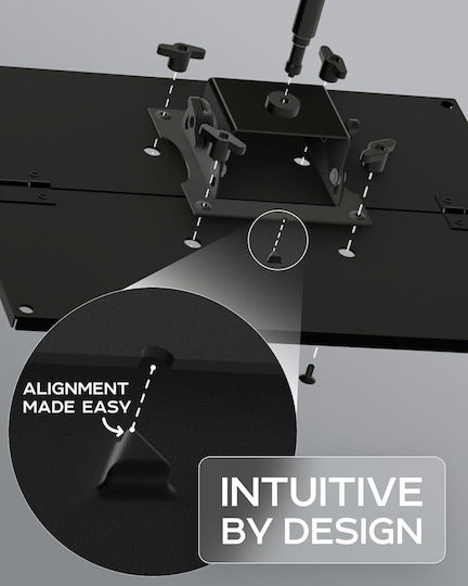 Projector Mount Floor with Maximum Load Capacity of 6kg