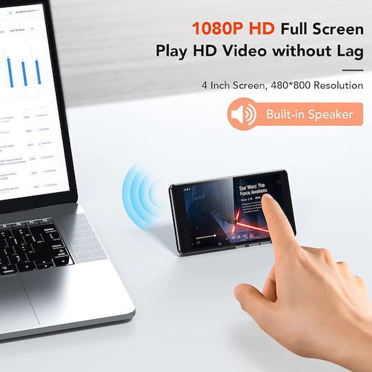 MP4 Player (16GB) με Οθόνη 4" X001NPE7A3