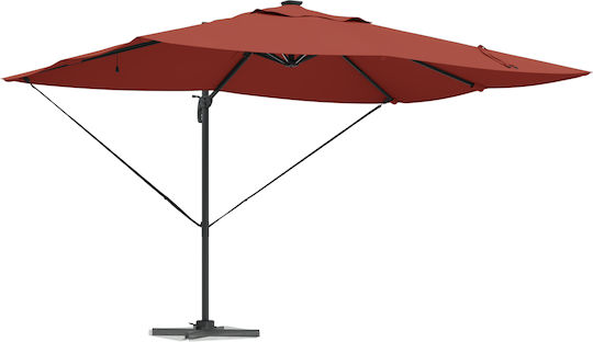 Umbrelă Suspendată Din Aluminiu