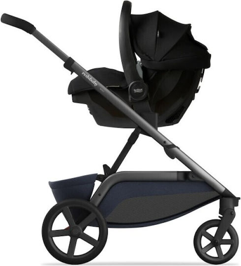 Redsbaby Nuvo Adjustable 2 in 1 Baby Stroller Suitable for Newborn Blue State