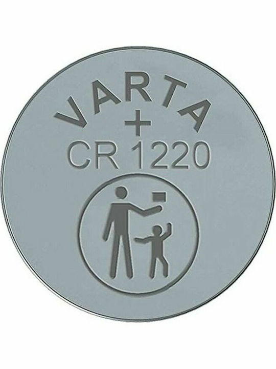 Varta Μπαταρία Λιθίου Ρολογιών CR1220 3V 1τμχ