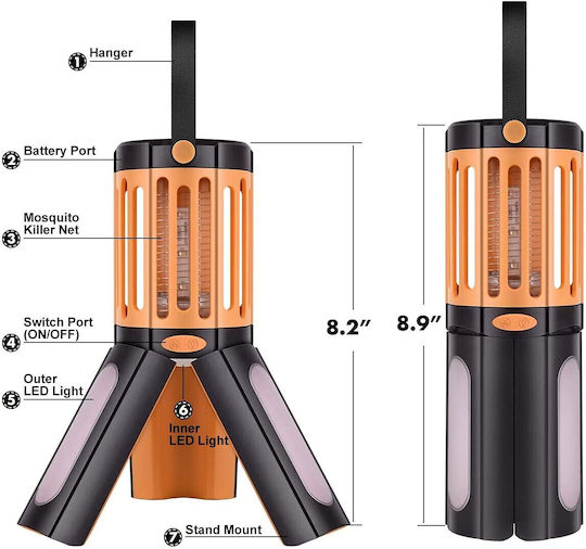 Uv Lamp Ηλεκτρική Εντομοπαγίδα Εσωτερικού Χώρου Led X0014CLE3J
