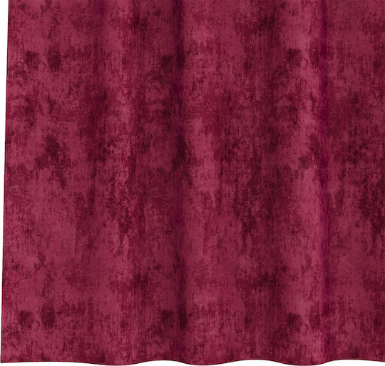 vidaXL vidaXL Vorhänge Fenster mit Oberer Registerkarte Rote 140x175cm