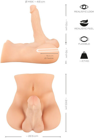 You2Toys Deluxe Man Мастурбатор Задник 50042760000 1бр