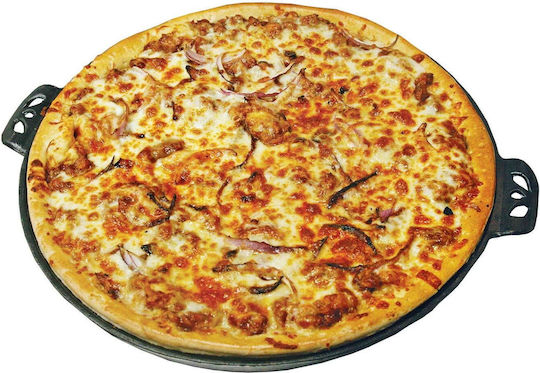Camp Chef Placă de copt Plăci de copt pentru pizza cu Suprafață din Fontă Cositorit