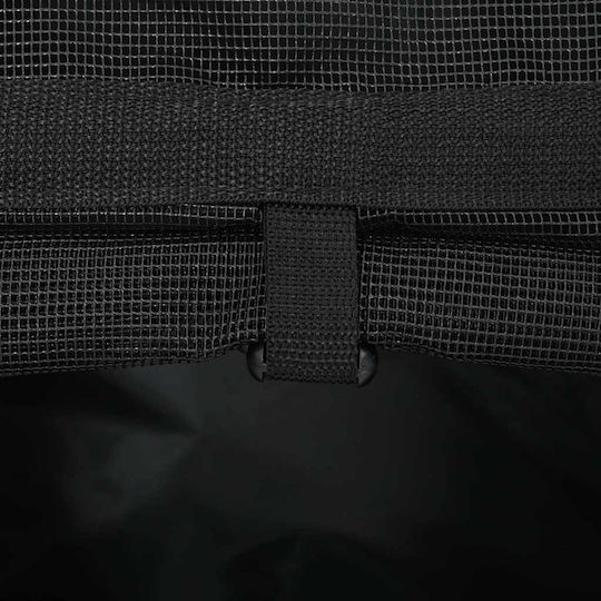 vidaXL Kinderwagen für Hunde / Katzen bis 20kg Schwarz L57xB48xH32cm.