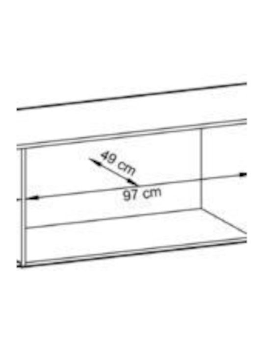 LH Home Furniture Loft Closet MDF 206x50cm P_NLL_24tp_4D_Kz