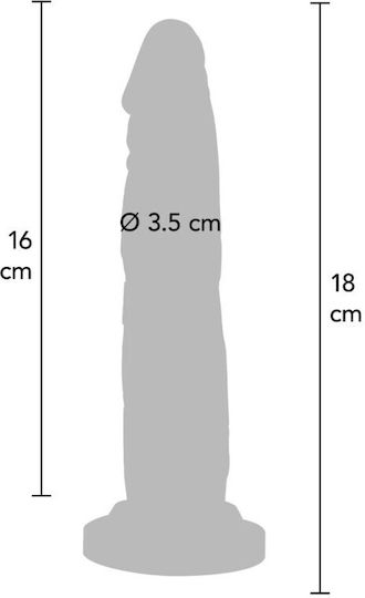 ToyJoy Get Real Dong Realistisches Dildo Mit Saugnapf Flesh 20cm