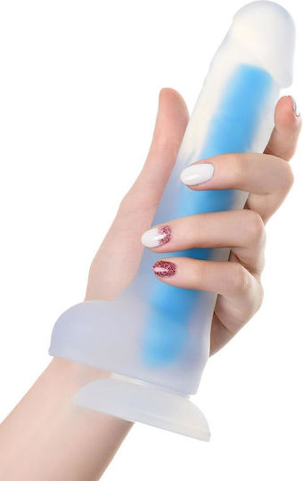 ToyFa Ρεαλιστικό Dildo με Όρχεις Μπλε