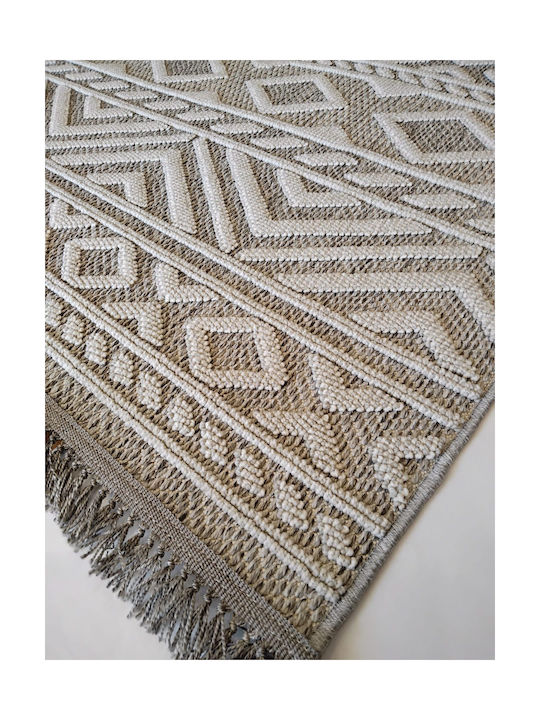 Klonaras Χαλί Φ160cm Grey