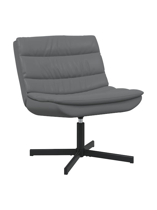 Въртяща се Стол Гост в Сив Цвят 63x75x76см 1бр