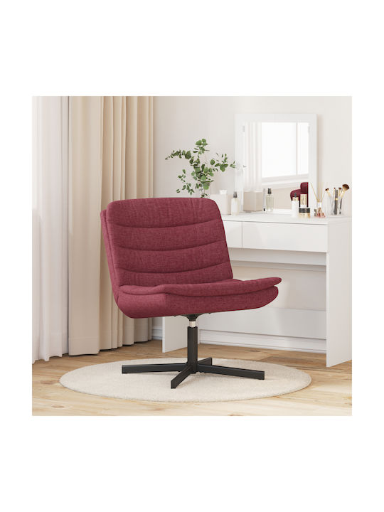 Stuhl in Burgundisch Farbe 63x75x76cm 1Stück