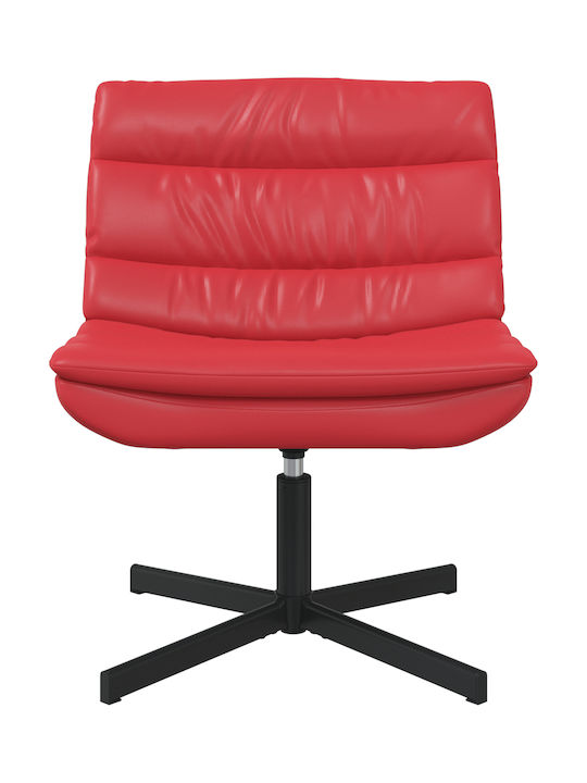Stuhl in Rot Farbe 63x75x76cm 1Stück