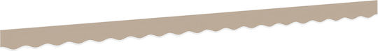 vidaXL Awning fabric Beige 0.2x4.3m