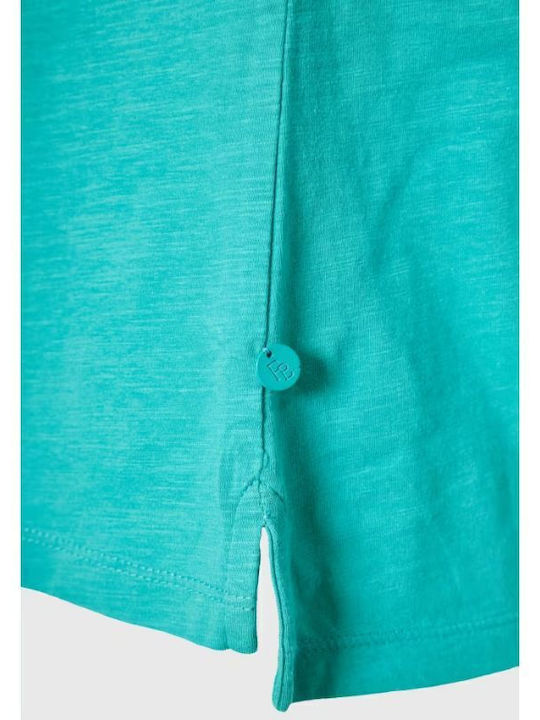 Women's Athletic T-shirt Caribbean Green