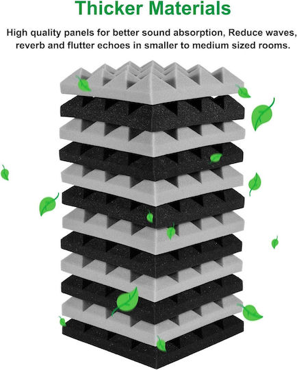 Set of Sound Absorbing (24pcs) 25cm x 25cm x 50mm