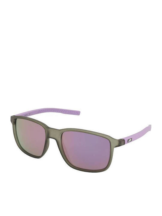 Julbo Τετράγωνα Παιδικά Γυαλιά Ηλίου με Polarized Φακό Μωβ