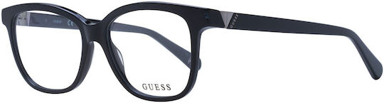 Guess Rame Ochelari Pentru Femei Acetat Negru Gu5220 001