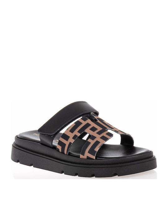 Γυναικεία Σανδάλια Flatforms Καφέ