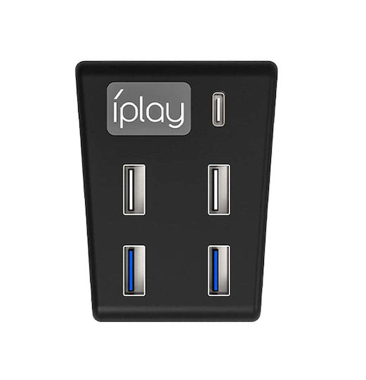 Hub Playstation 5 5 Porturi Adaptor de Transfer de Date Viteză Mare 2 Porturi Usb 2.0 2 Porturi Usb 3.0 1 Port Type C Ps5 Disc Digital Edition