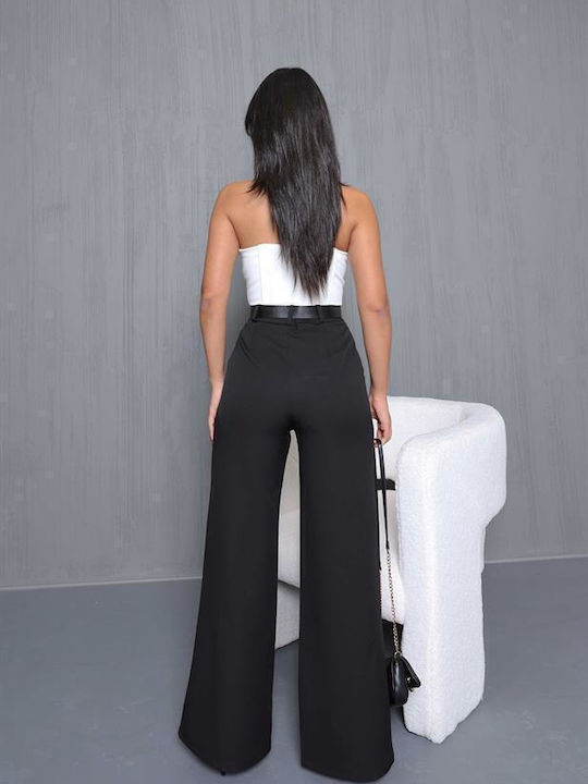 Pantaloni Largi Dama Negri