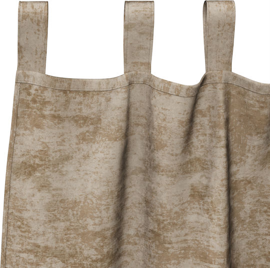 vidaXL vidaXL Curtain Set with Tab Top Ecru 140x225cm