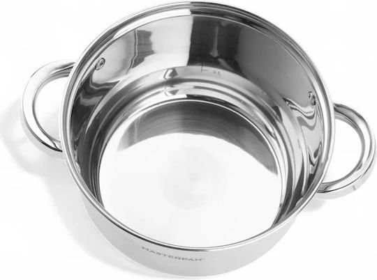 Masterpan Tiefer Edelstahl-Topf 2.1Es / 16cm