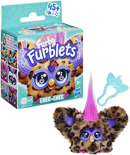 Hasbro Plush Furby Furblet with Sound Chee-chee for 6+ Years 12 cm