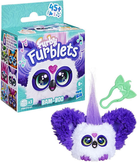 Hasbro Plush Furby Furblet with Sound Bam-boo for Age 6+ 5 cm