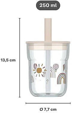 Little Dutch Baby Cup Little Farm made of Plastic Green 250ml